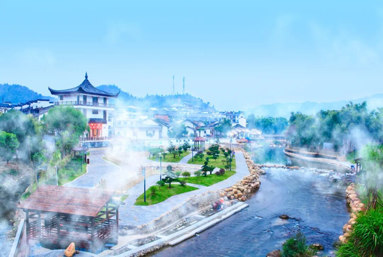  汝城温泉（汝城县委宣传部 供图）