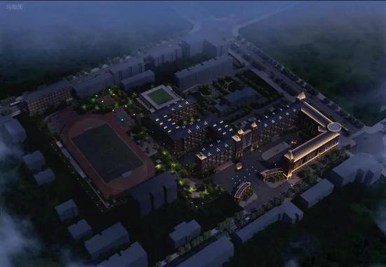 武陵区第一小学效果图