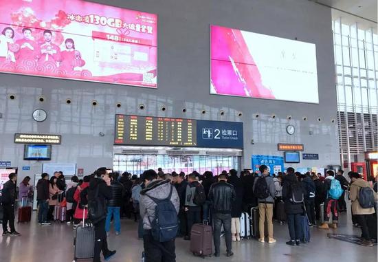 株洲火车站3秒可"刷脸进站" 还有34趟临客经停