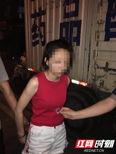 抓获现场。