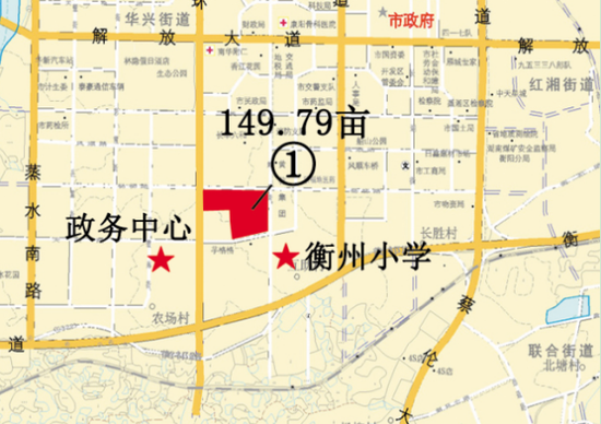 ▲网挂125号土地区位图