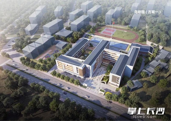 百熙黄花实验小学(暂名)示意图