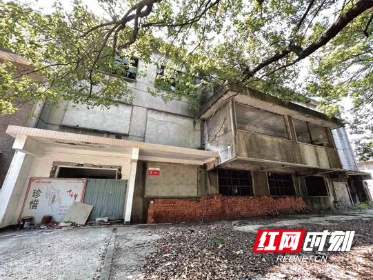 原长沙锦尚家纺厂18号栋锅炉房改造前模样。