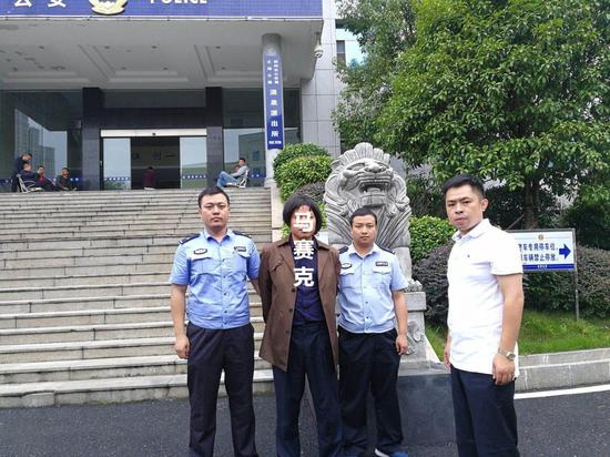 男子撞上郴州交警辅警逃逸 戴假发仍被抓