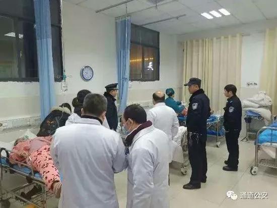 三人中毒命悬一线之际，怀化通道民警出现了