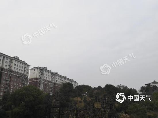 2月25日,长沙天气阴沉