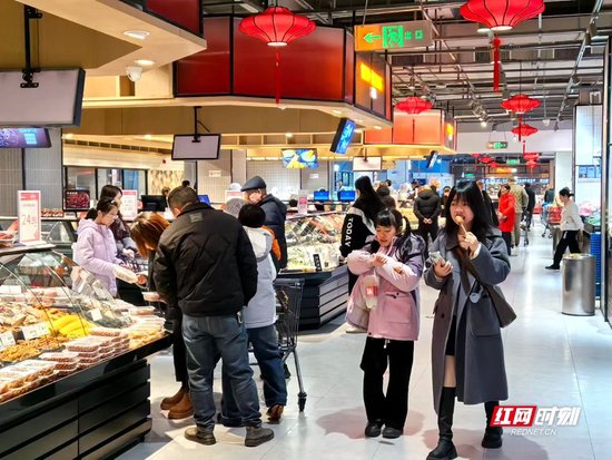 年味满满的步步高九华新天地