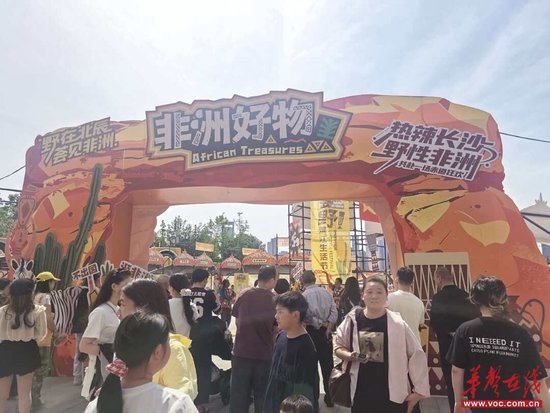 （“荟野·滨江生活节”现场。主办方供图）