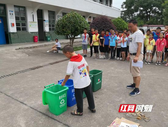 浏阳高坪：从“娃娃”抓起，推动垃圾分类减量工作