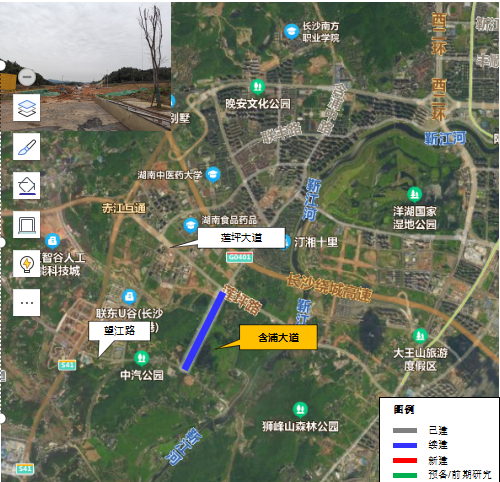 含浦大道(莲坪大道-望江路)效果图