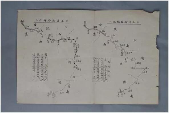 安化黑茶运输路线图