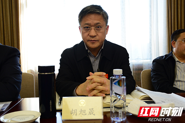 全国政协委员、湖南省政协副主席胡旭晟。