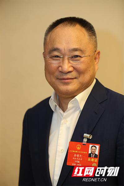 全国人大代表龚曙光。湖南日报记者 罗新国 摄