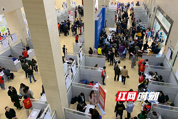 这场毕业生招聘会遇了点儿“冷” 学生们都去哪儿了？