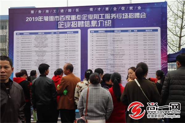 3000求职者齐聚常德高新区 重点企业现场揽才