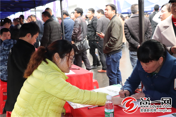 3000求职者齐聚常德高新区 重点企业现场揽才