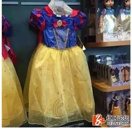 白雪公主裙:498元/件