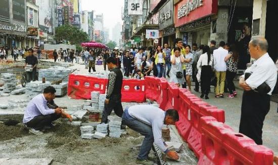 “三湘商业第一街”“闭关”五年 下月全新迎客