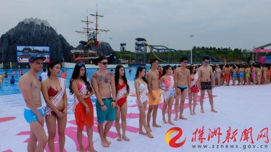 2016世界旅游小姐湖南赛区启动仪式&nbsp;王琦泉/摄