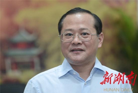 雨花区委书记张敏 新湖南客户端记者 范远志 摄