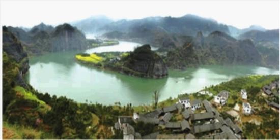 　　思蒙国家湿地公园三闾滩美景。（资料图片）