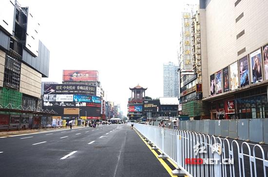 黄兴中路拉通,贯穿黄兴步行街的“康庄大道”初现