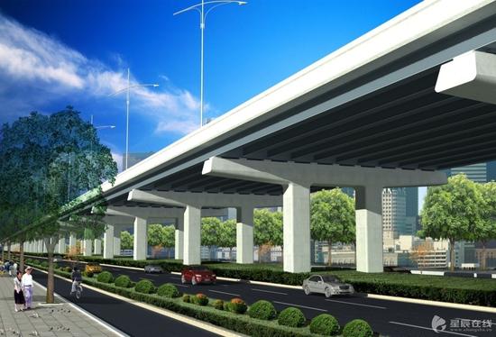 长沙湘府路快速化改造 预计2018年通车