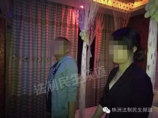 株洲女技师洗浴中心提供色情服务 被抓现场