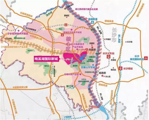 资料图片:湘江新区
