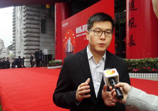 作为第二大股东，58同城创始人姚劲波现身长沙接受采访。