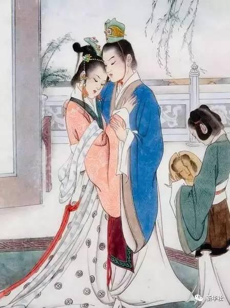 ▲破镜重圆典故绘图