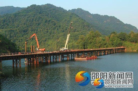 武靖高速建设现场。（资料图） 