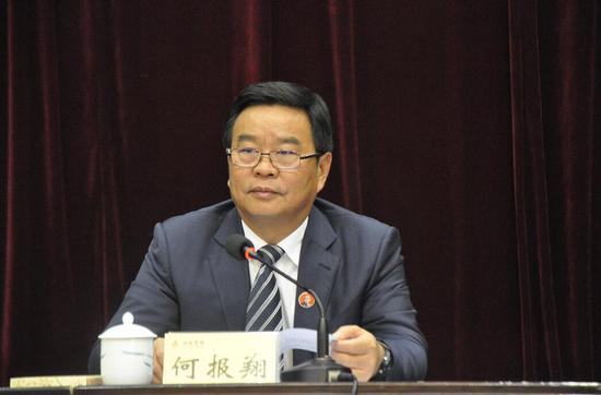 何报翔当选民革湖南省第十四届委员会主任委员。