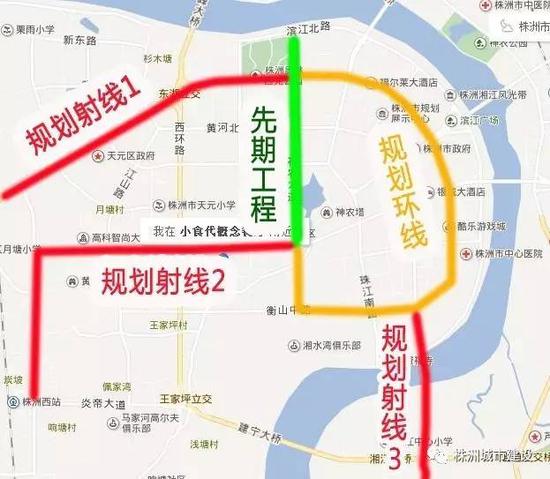 ART线路规划示意图。