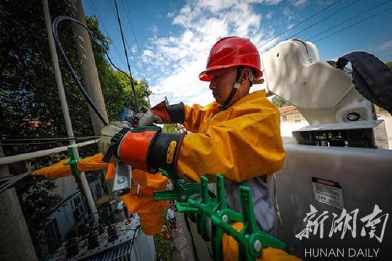湖南电网用电负荷创新高 长沙常德岳阳位列前