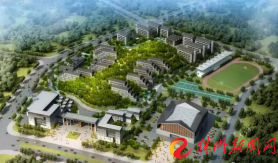 ▲ 湖南工业大学醴陵陶瓷学院规划图。
