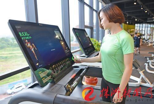 ▲ 我市首家24h智能健身房LIKING FIT。(谭浩瀚/提供)