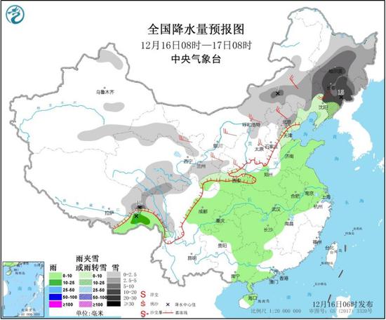 华北东北等地有降雪过程 冷空气将影响中东部地区