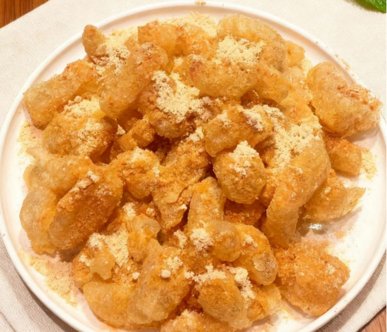 软糯香甜的豆粉蕨粑。文旅城步供图