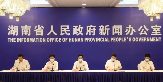 2022年湖南省(春季)乡村文化旅游节新闻发布会在长沙举行。图源:新湖南