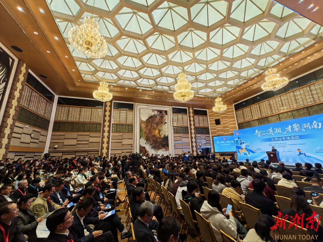 推介大会现场。湖南日报全媒体记者 刘尚文 摄