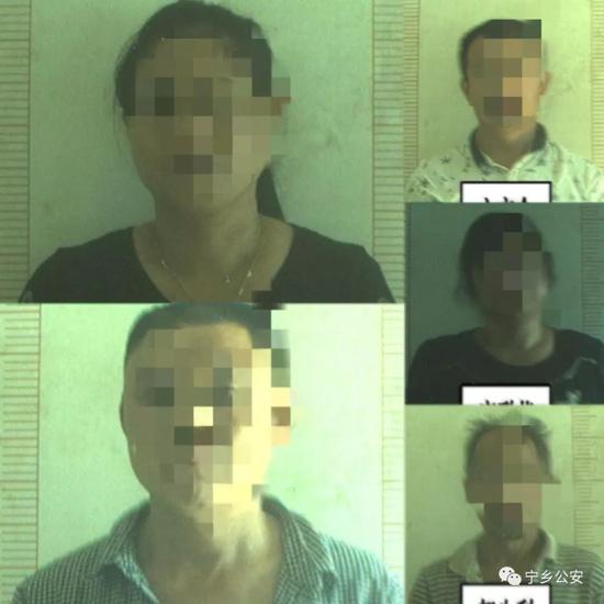 目前,刘某某等5人已被依法行政拘留,案件正在进一步侦办当中。