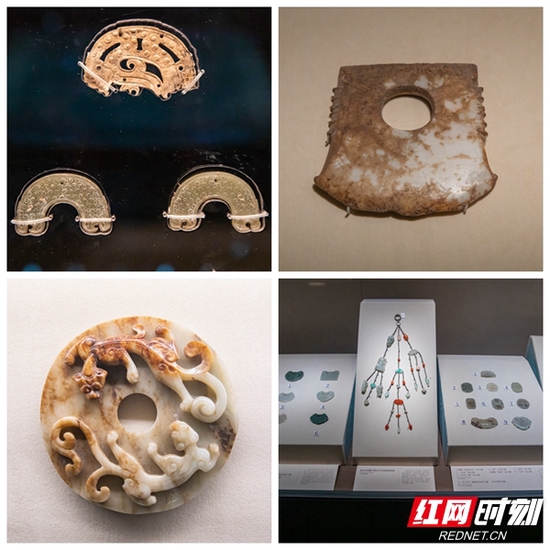 “玉魂——中国古代玉文化展”部分展出文物。（陈敏捷 摄）