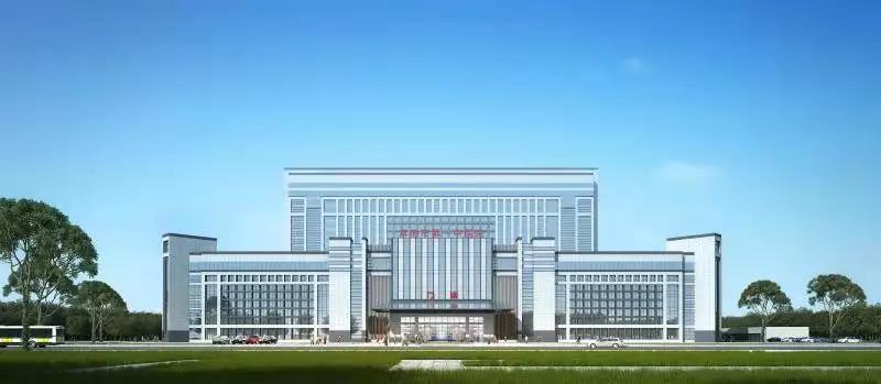 常德市第一中医医院一期工程效果图