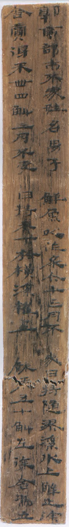  五一广场东汉简2010CWJ1③：95-1，描述了当时的居民买鱼加工换取大米等的经过