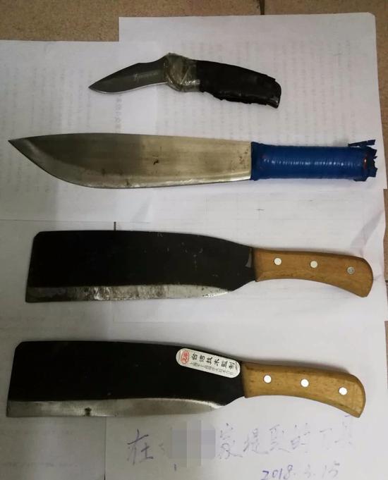 （本案中被缴获的作案工具）