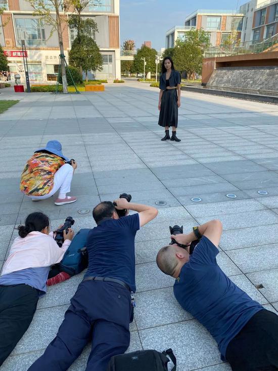 人像拍摄现场 阿诺/摄