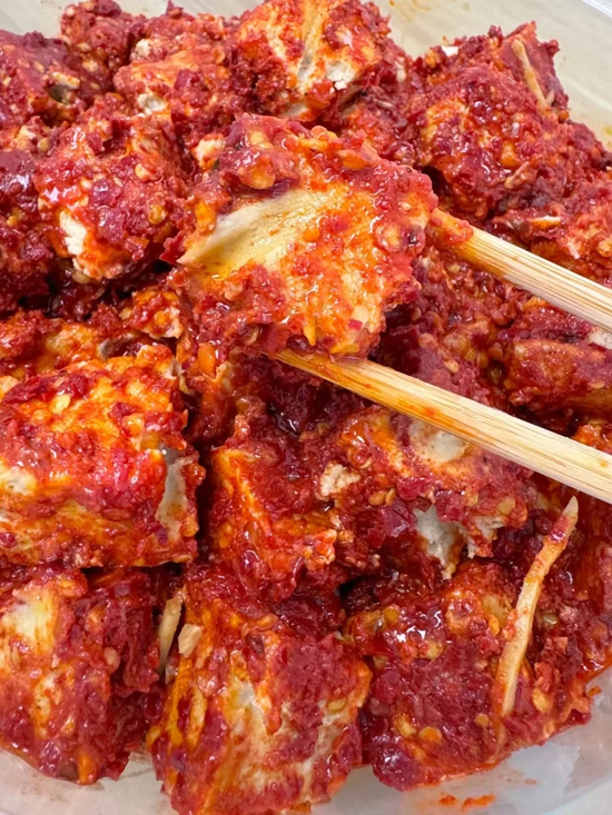 霉豆腐。图/小红书@湘小王