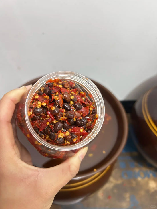 黑豆豉。图/小红书@隐隐山林