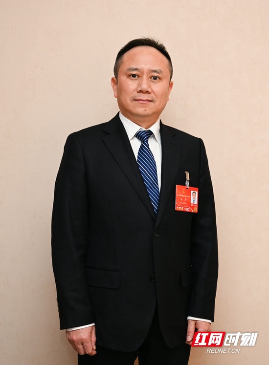 在北京参加全国两会的全国人大代表张涤。